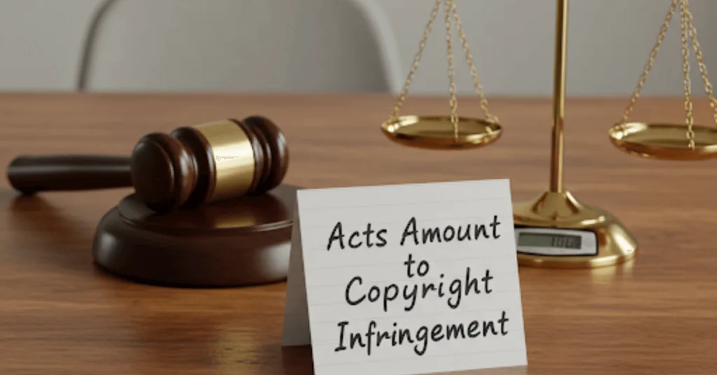 Acts Amount to Copyright Infringement in Social Media