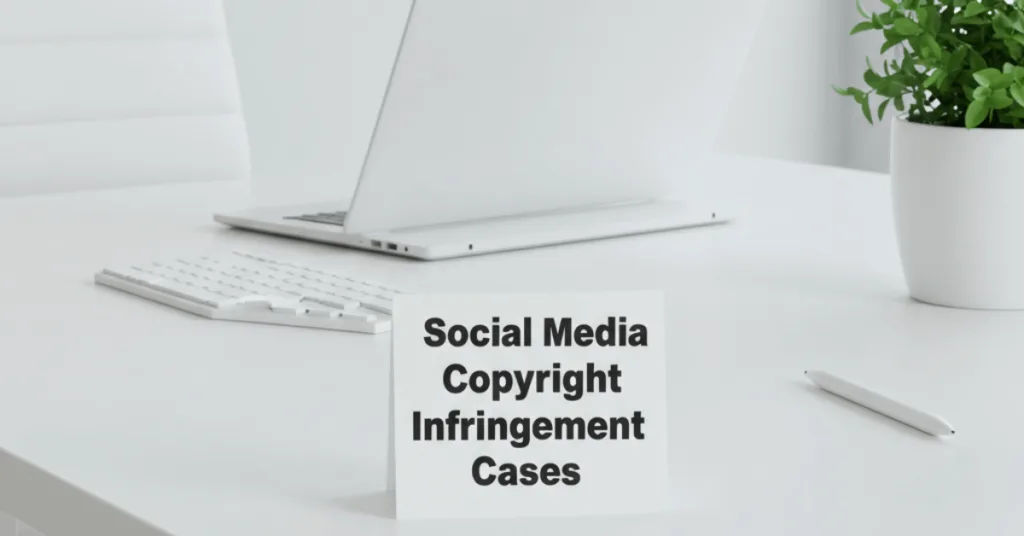 Social Media Copyright Infringement Case