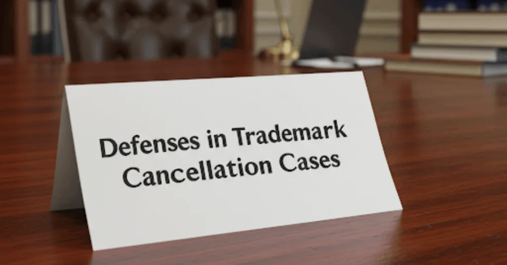 Defenses in Trademark Cancellation Cases