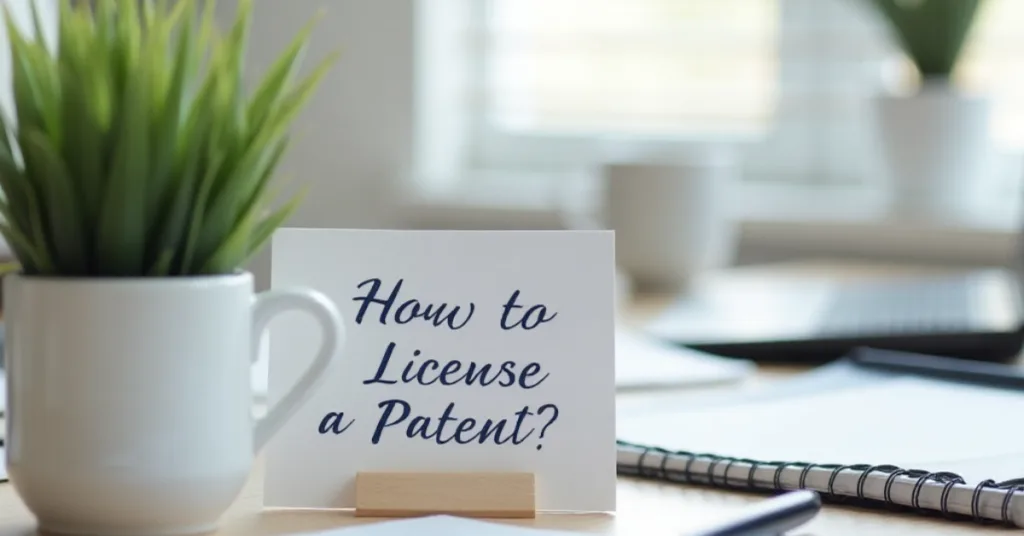 How to License a Patent