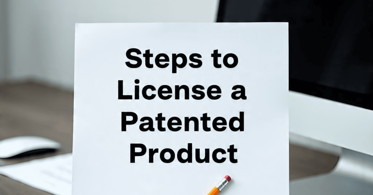 How to License a Patented Product in 2025: Step-by-Step Legal Guide