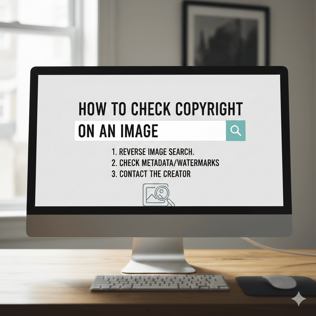 How to Check Copyright on an Image