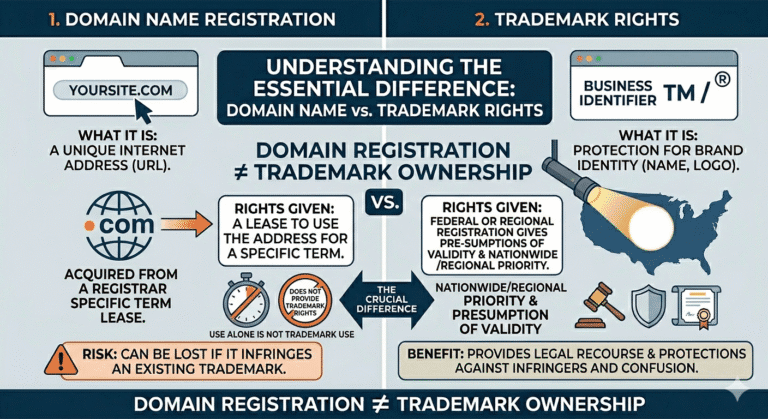 Domain Registration vs. Trademark Rights