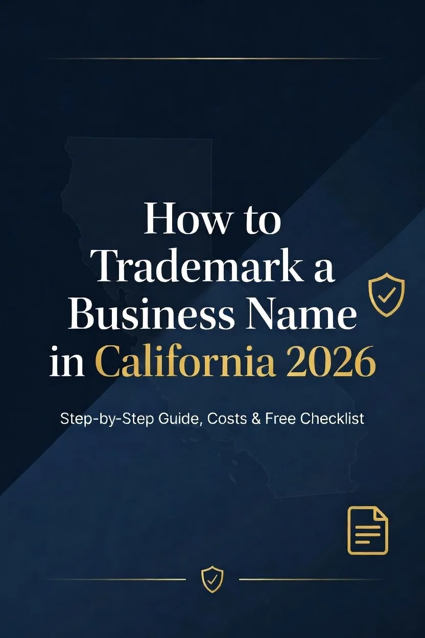 how to trademark a business name in California