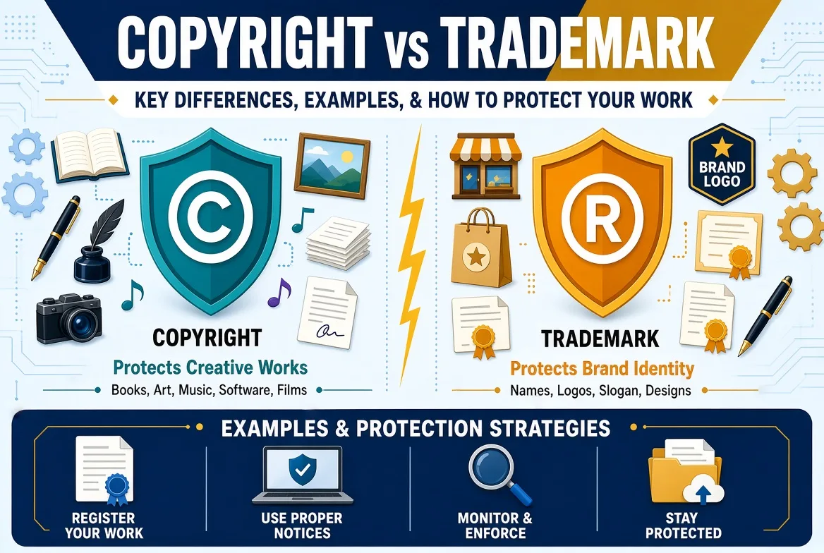 Copyright vs Trademark